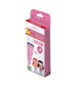 2Easy Irrigatore Nasale Per Bambini Professionale Rosa – 2 Pezzi