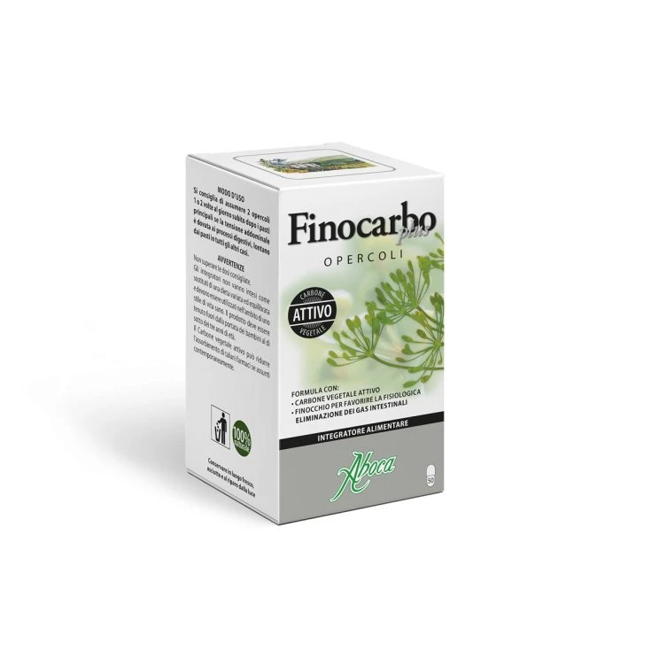 Aboca Finocarbo Plus – 50 opercoli Aboca Finocarbo Plus – 50 Opercoli -Farmacia Estetica Porta Pia Aboca Finocarbo Plus 50 opercoli