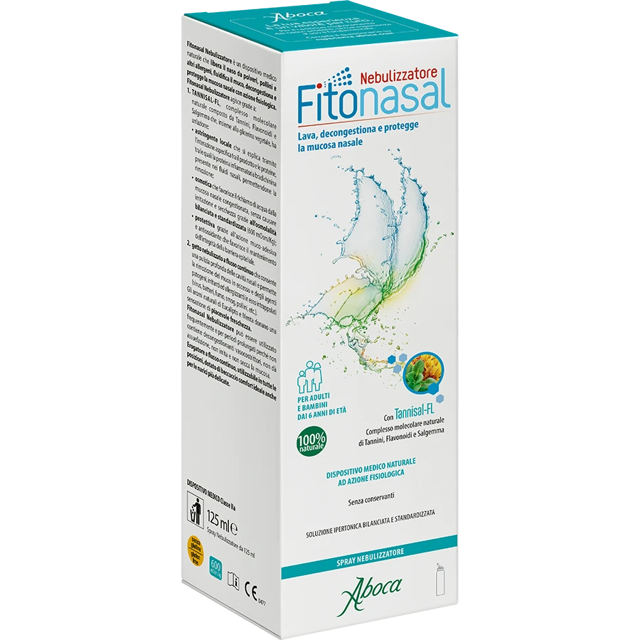Aboca Fitonasal Nebulizzatore – 125ml Aboca Fitonasal Nebulizzatore – 125ml -Farmacia Estetica Porta Pia Aboca Fitonasal Nebulizzatore 125ml