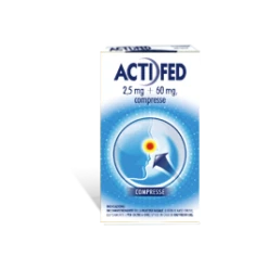 Actifed Decongestionante Nasale 2,5mg+60mg – 12 Compresse