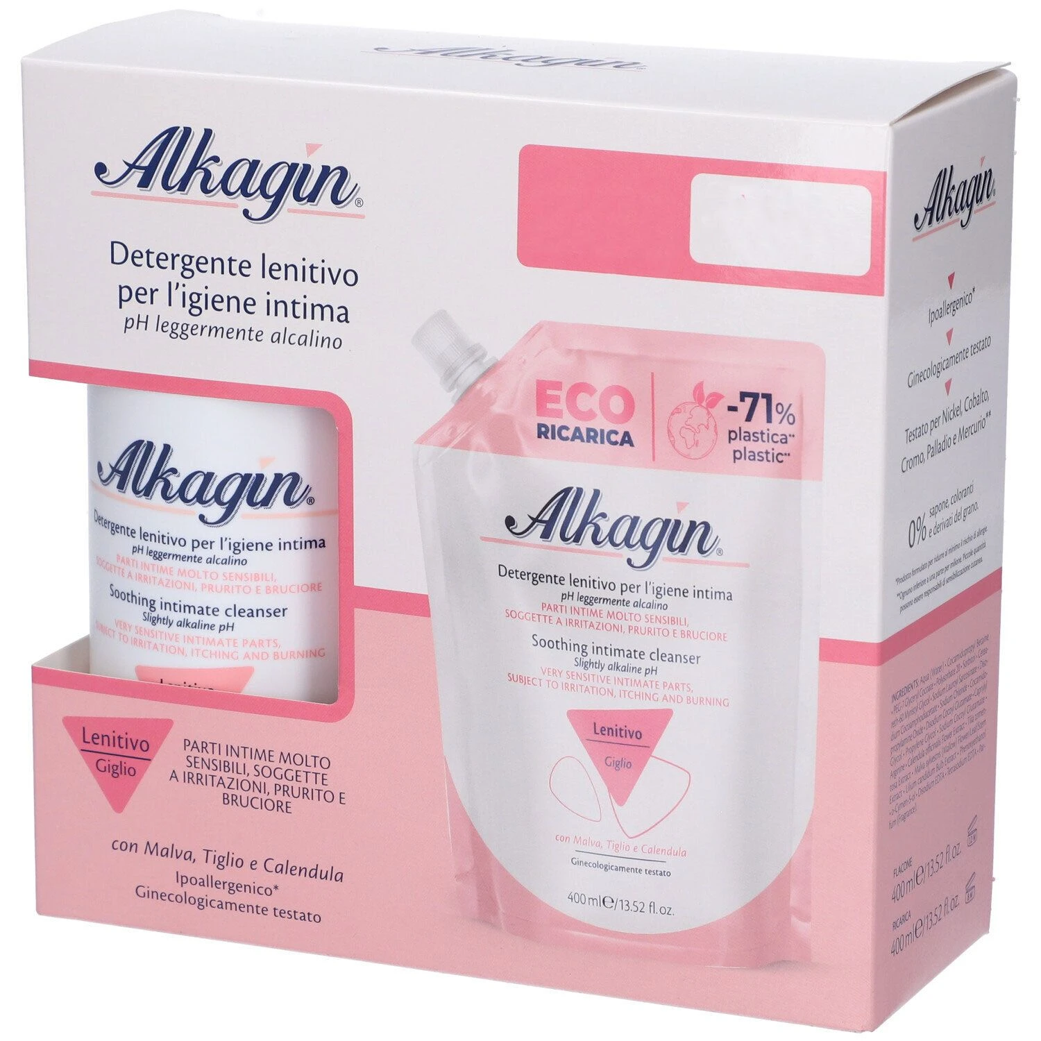 Alkagin Detergente Intimo Cofanetto Alkagin Detergente Intimo Cofanetto -Farmacia Estetica Porta Pia Alkagin Detergente Intimo Cofanetto