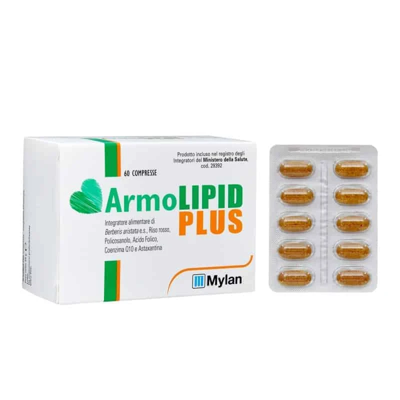 Armolipid Plus – 60 Compresse Armolipid Plus – 60 Compresse -Farmacia Estetica Porta Pia Armolipid Plus Integratore 60 Compresse