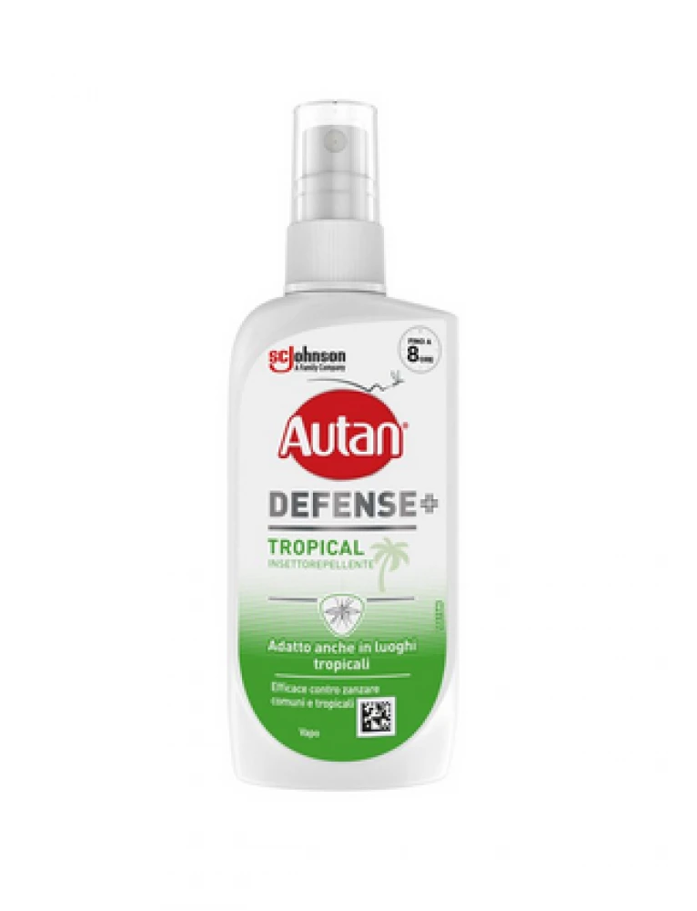 Autan Defense Tropical Insettorepellente – 100ml Autan Defense Tropical Insettorepellente – 100ml -Farmacia Estetica Porta Pia Autan Defense Tropical Insettorepellente 100ml
