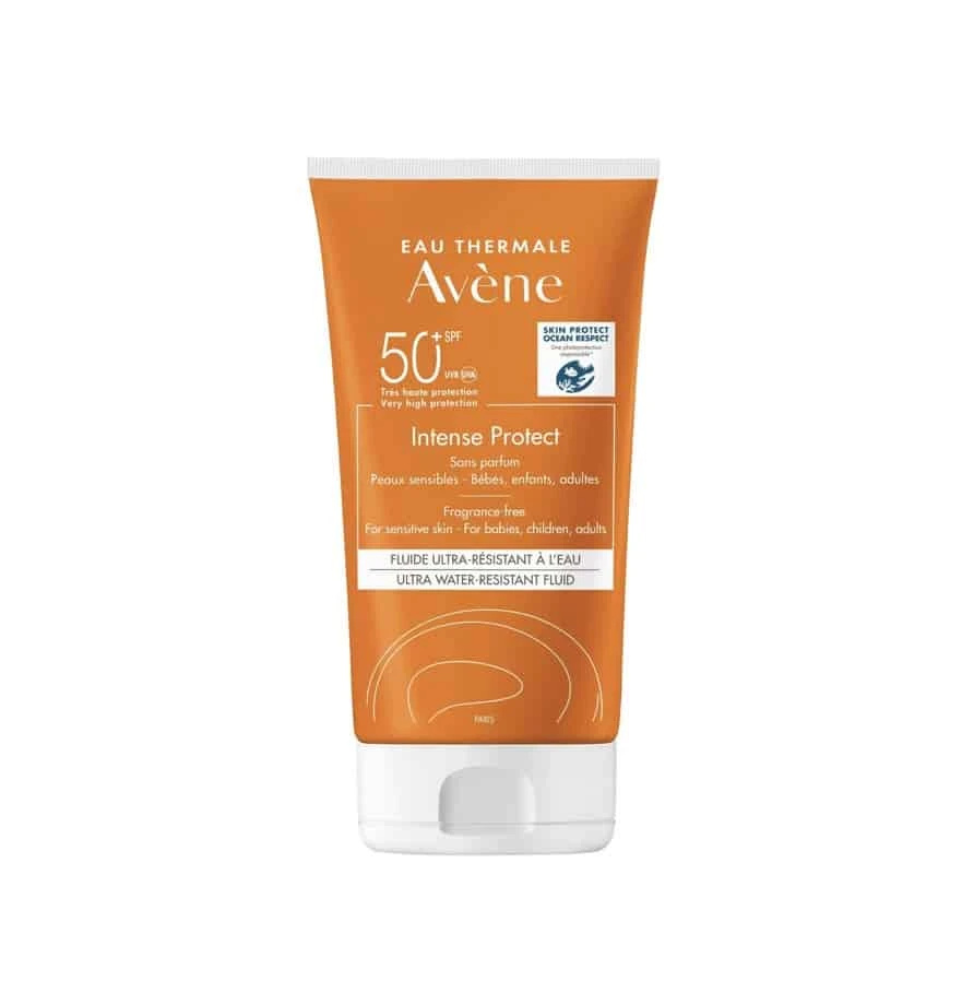 Avène Solaire Intense Protect SPF50+ viso e corpo – 150ml Avène Solaire Intense Protect SPF50+ Viso E Corpo – 150ml -Farmacia Estetica Porta Pia Avene Solare SPF50 Intense Protect 150ml