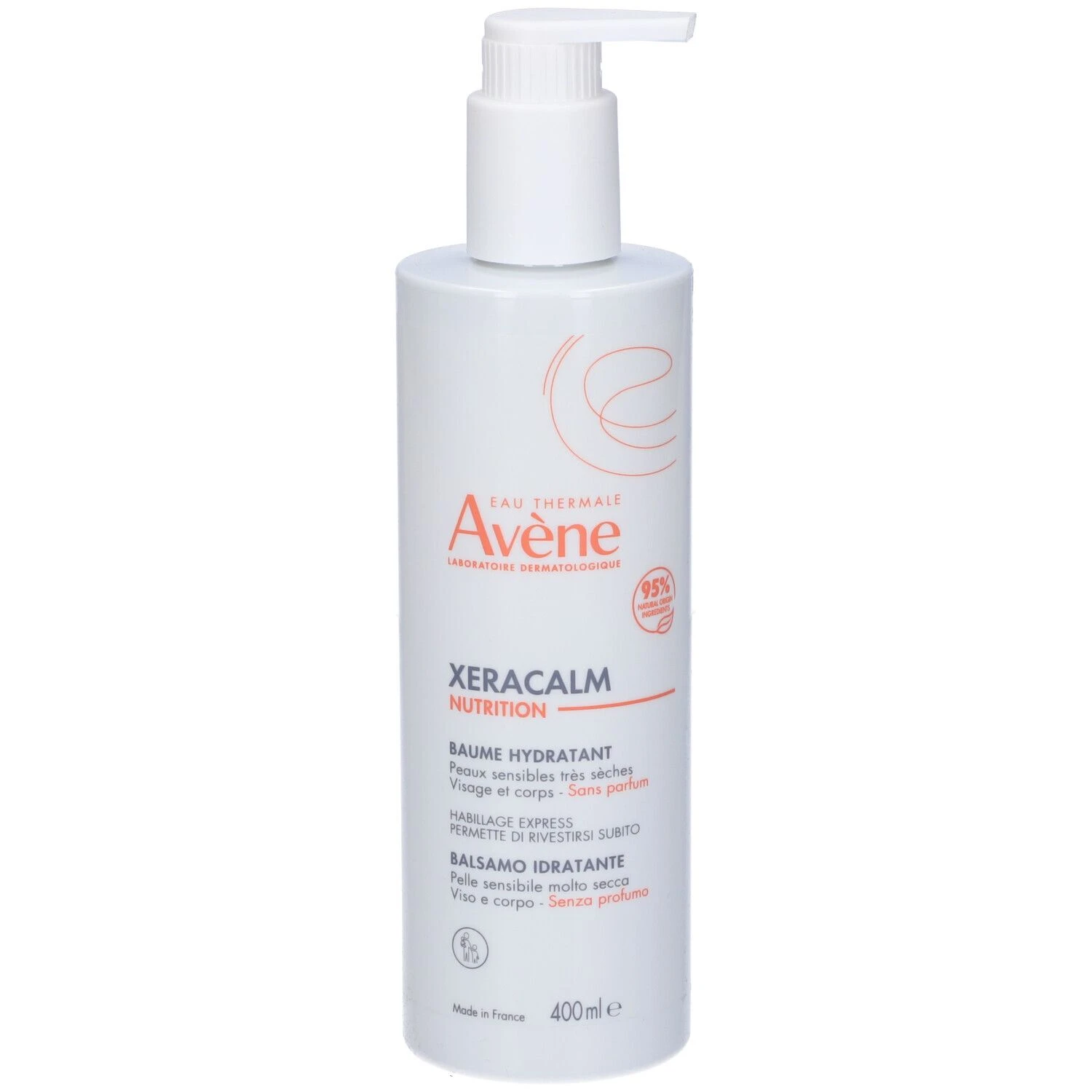 Avène Xeracalm Nutrition Balsamo Idratante – 400ml Avène Xeracalm Nutrition Balsamo Idratante – 400ml -Farmacia Estetica Porta Pia Avene Xeracalm Nutrition Balsamo Idratante 400ml