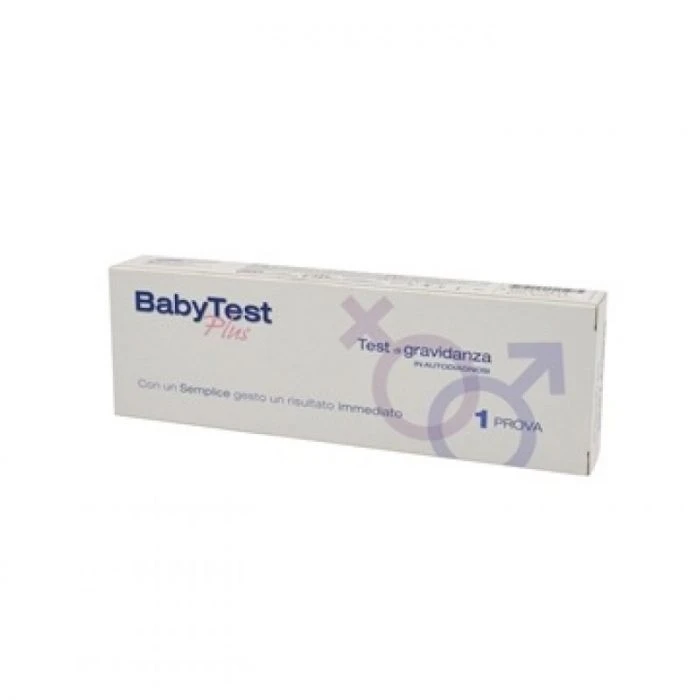 Baby Test Plus Test di Gravidanza – 1 prova Baby Test Plus Test Di Gravidanza – 1 Prova -Farmacia Estetica Porta Pia BABY TEST PLUS test di gravidanza 1 prova