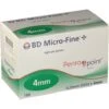 BD Micro-Fine Aghi Per Penna 0,23mm (32G) X 4mm – 100 Pezzi -Farmacia Estetica Porta Pia BD Micro Fine Aghi per Penna 023mm 32G x 4mm 100 pezzi