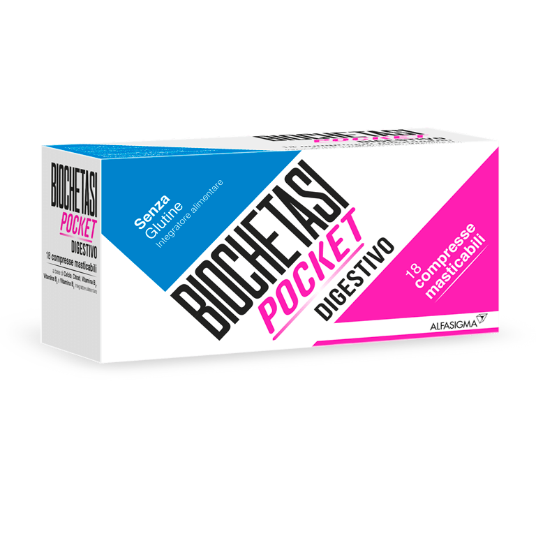 Biochetasi Pocket Digestivo – 18 compresse Biochetasi Pocket Digestivo – 18 Compresse -Farmacia Estetica Porta Pia BIOCHETASI Pocket Digestivo 18 compresse