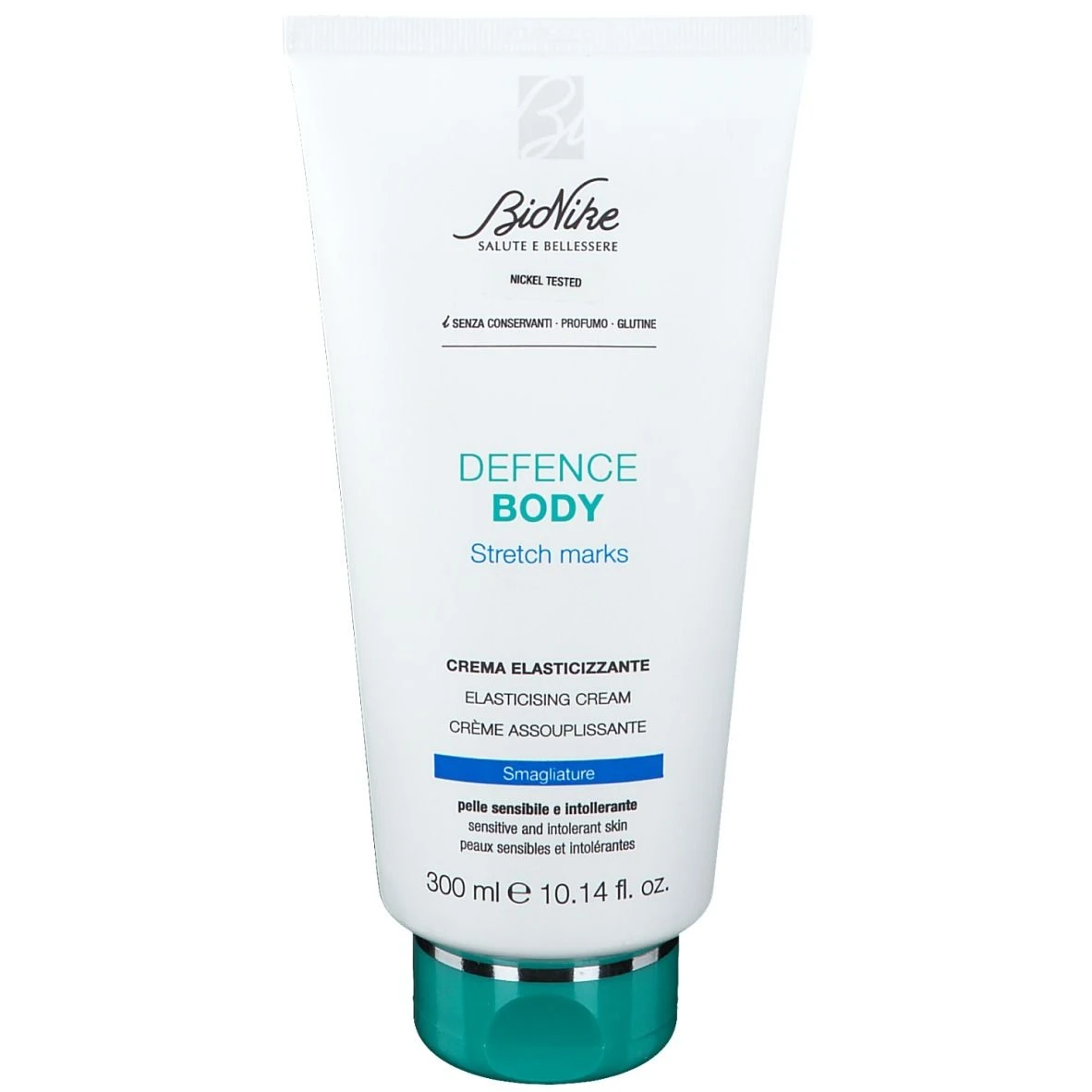 Bionike – Defence Body – Crema Elasticizzante Smagliature – 300ml Bionike – Defence Body – Crema Elasticizzante Smagliature – 300ml -Farmacia Estetica Porta Pia BIONIKE DEFENCE BODY crema elasticizzante smagliature 300ml
