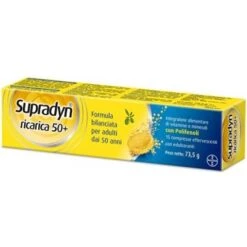 Bayer Supradyn Ricarica 50+ Integratore – 15 Compresse Effervescenti