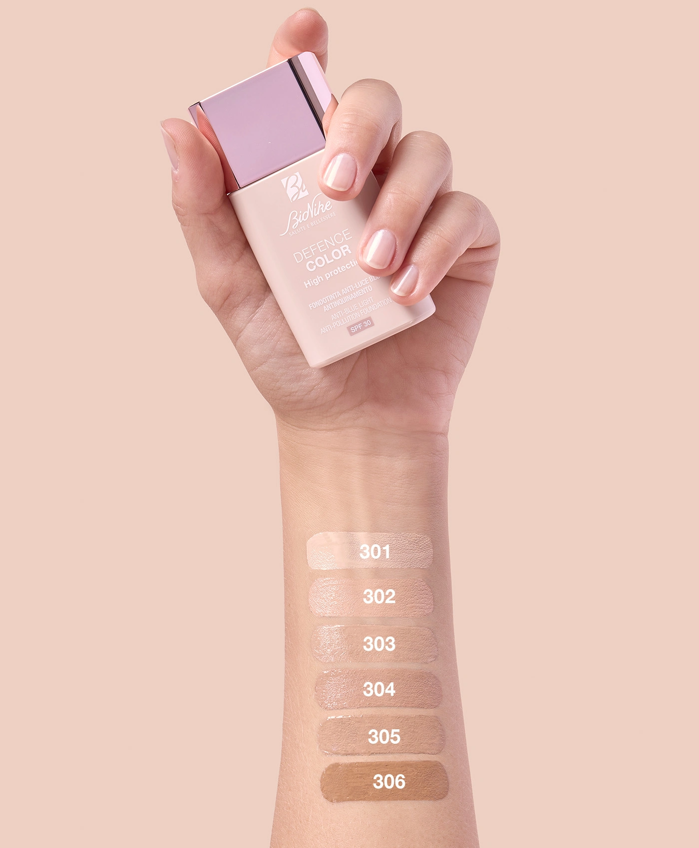 Bionike Defence Color High Protection Fondotinta SPF30 – 30ml Bionike Defence Color High Protection Fondotinta SPF30 – 30ml -Farmacia Estetica Porta Pia Bionike Defence Color High Protection Fondotinta Anti Luce Blu Antinquinamento