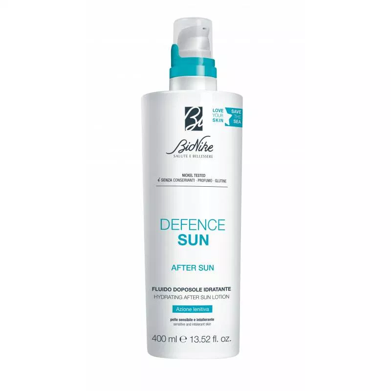 Bionike – Defence Sun – Fluido Doposole Idratante – 400ml PROMOZIONE 1+1 Bionike – Defence Sun – Fluido Doposole Idratante – 400ml PROMOZIONE 1+1 -Farmacia Estetica Porta Pia Bionike Defence Sun Fluido Doposole Idratante Viso e Corpo 400ml OFFERTA 11