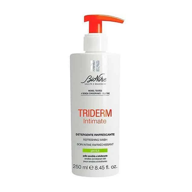Bionike Triderm Intimate Rinfrescante – 250ml ES Bionike Triderm Intimate Rinfrescante – 250ml ES -Farmacia Estetica Porta Pia Bionike Triderm Intimate Rinfrescante 250ml