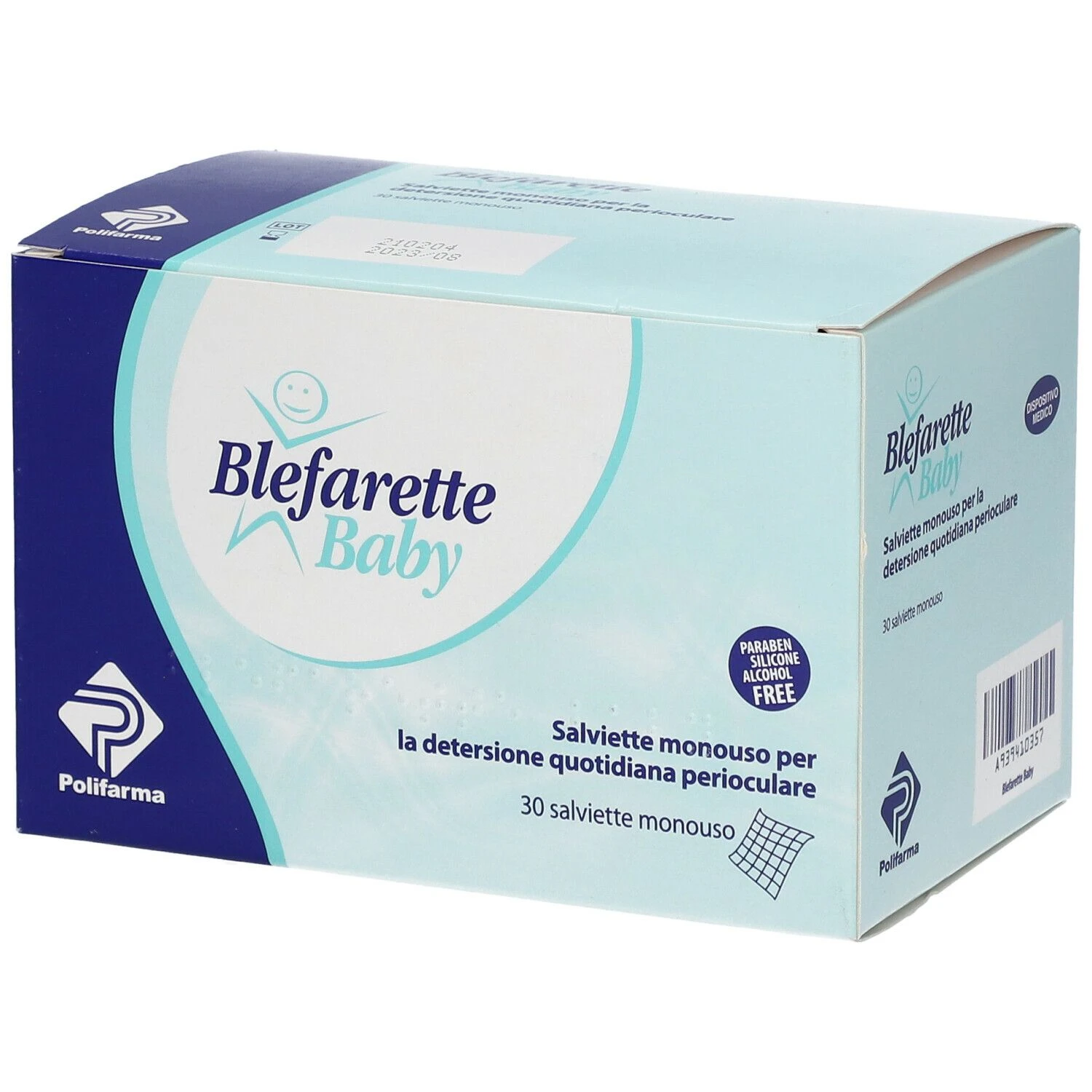 Blefarette Baby – 30 salviette monouso Blefarette Baby – 30 Salviette Monouso -Farmacia Estetica Porta Pia Blefarette Baby 30 salviette monouso