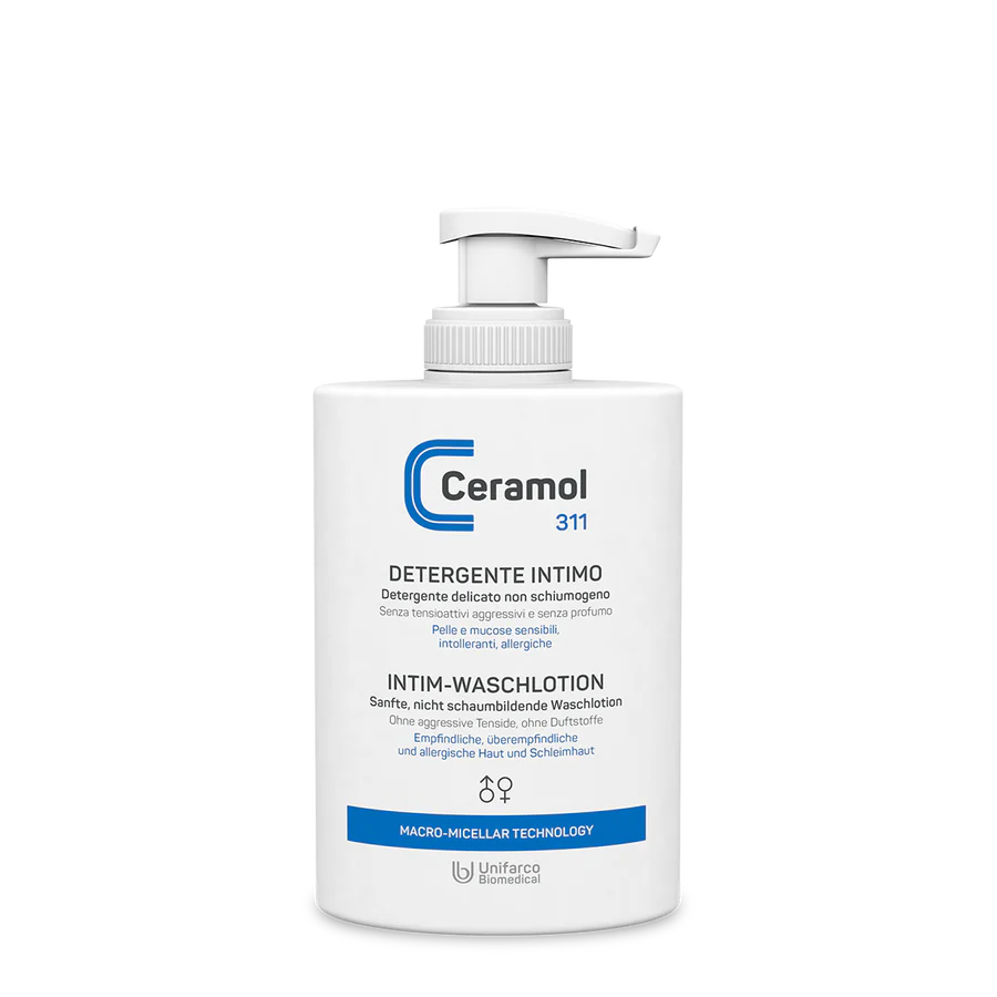 Ceramol – 311 Detergente Intimo – 250ml Ceramol – 311 Detergente Intimo – 250ml -Farmacia Estetica Porta Pia CERAMOL 311 Detergente Intimo 250ml