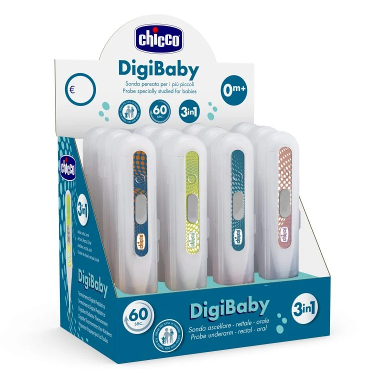 Chicco Digi Baby Termometro Digitale – 1 pezzo Chicco Digi Baby Termometro Digitale – 1 Pezzo -Farmacia Estetica Porta Pia CHICCO Digi Baby termometro digitale
