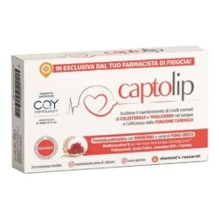 Captolip Integratore – 24 Compresse Rivestite 1+1 Omaggio