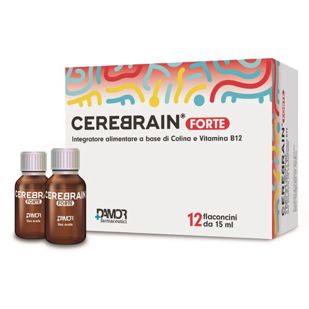 Cerebrain Forte Integratore – 12 flaconcini da 15ml Cerebrain Forte Integratore – 12 Flaconcini Da 15ml -Farmacia Estetica Porta Pia Cerebrain Forte Integratore 12 flaconcini da 15ml