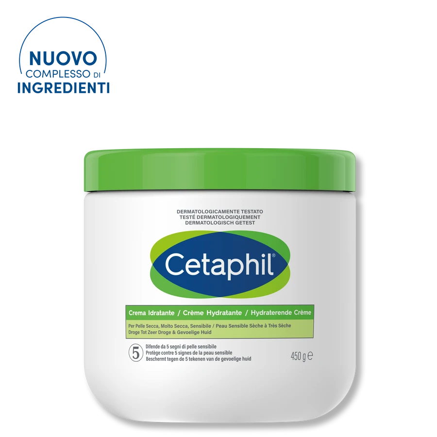 Cetaphil Crema Idratante – 450g Galderma Cetaphil Crema Idratante – 450g -Farmacia Estetica Porta Pia Cetaphil Crema Idratante 450g