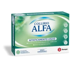 Collirio Alfa Affaticamento Visivo – 10 Contenitori Monodose Da 0,5ml 1+1 Omaggio