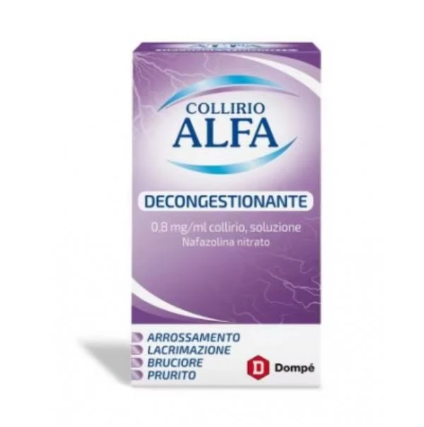 Collirio Alfa Decongestionante – 10ml Collirio Alfa Decongestionante – 10ml -Farmacia Estetica Porta Pia Collirio Alfa Decongestionante Gocce Oculari 10m