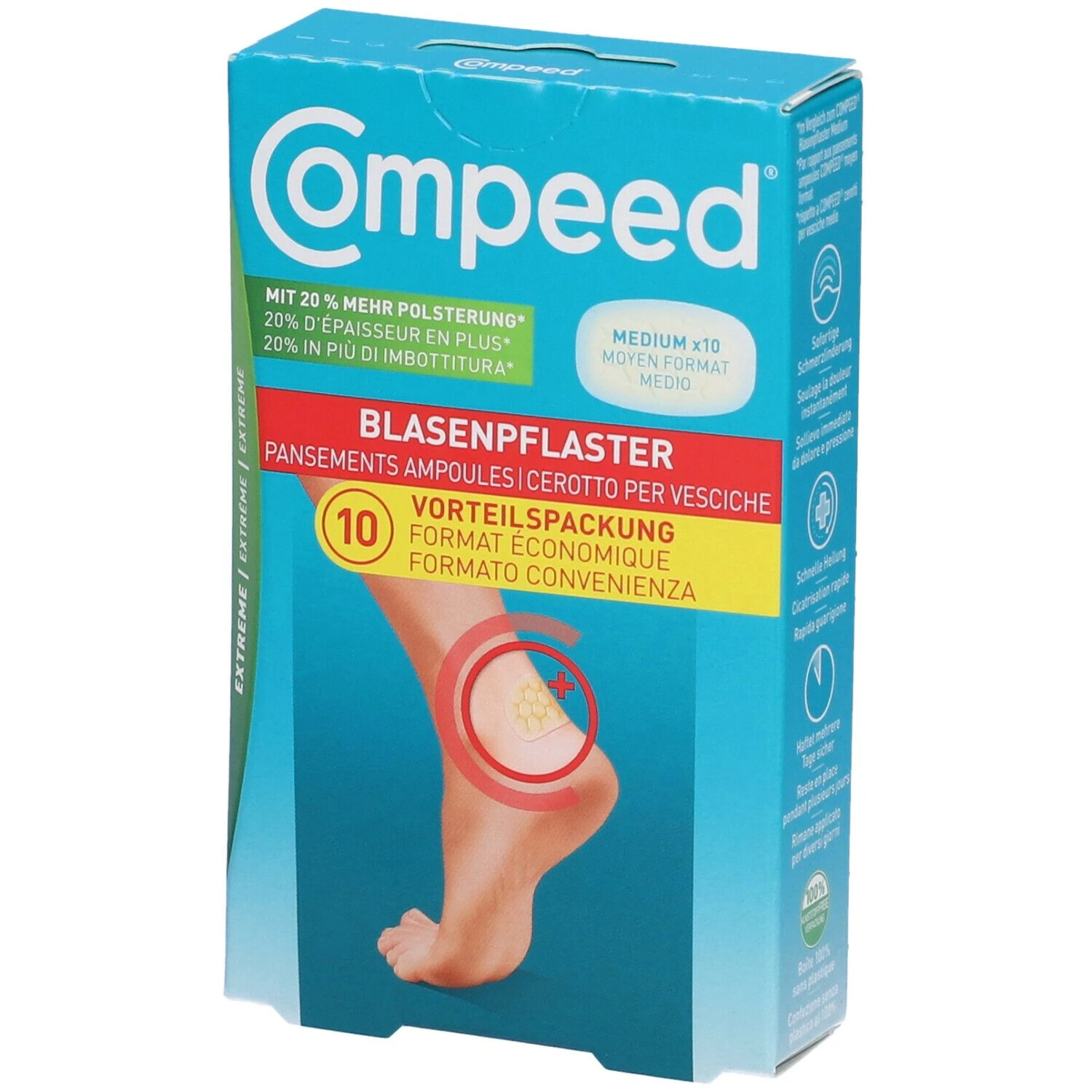 Compeed Cerotti per Vesciche Extreme – 10 cerotti Compeed Cerotti Per Vesciche Extreme – 10 Cerotti -Farmacia Estetica Porta Pia Compeed Cerotti per Vesciche Extreme 10 cerotti