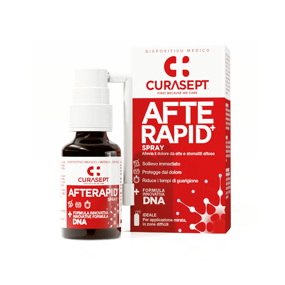 Curasept AfteRapid Spray – 15ml Curasept AfteRapid Spray – 15ml -Farmacia Estetica Porta Pia Curasept AfteRapid Spray 15ml