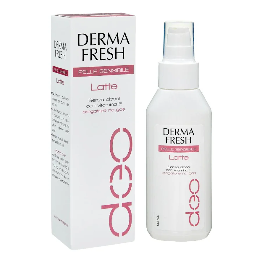Dermafresh Deodorante Pelle Sensibile Latte – 100ml Dermafresh Deodorante Pelle Sensibile Latte – 100ml -Farmacia Estetica Porta Pia Dermafresh Deodorante Pelle Sensibile Latte 100ml