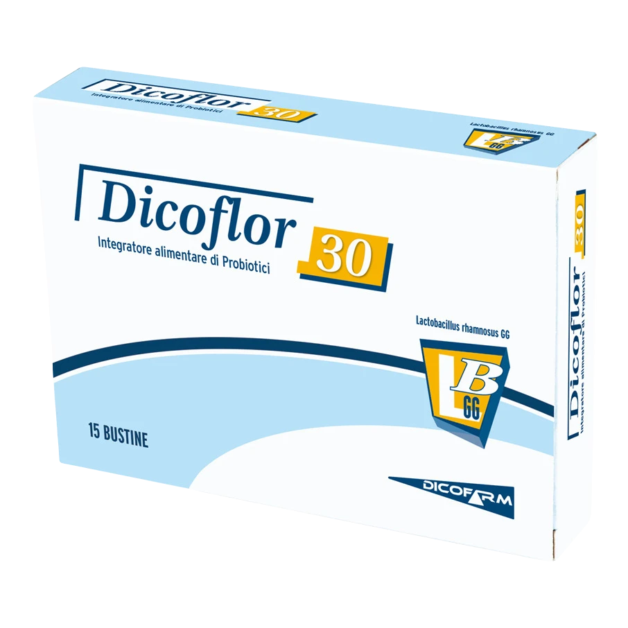 Dicoflor 30 – 15 Bustine Dicoflor 30 – 15 Bustine -Farmacia Estetica Porta Pia Dicoflor 30 15 Bustine