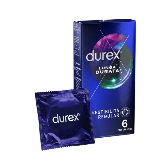 Durex Lunga Durata – 6 pezzi Durex Lunga Durata – 6 Pezzi -Farmacia Estetica Porta Pia Durex Lunga Durata 6 pezzi