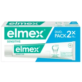 Elmex Sensitive Dentifricio – 2 tubi da 75ml Elmex Sensitive Dentifricio – 2 Tubi Da 75ml -Farmacia Estetica Porta Pia ELMEX Sensitive Dentifricio 2 tubi da 75ml