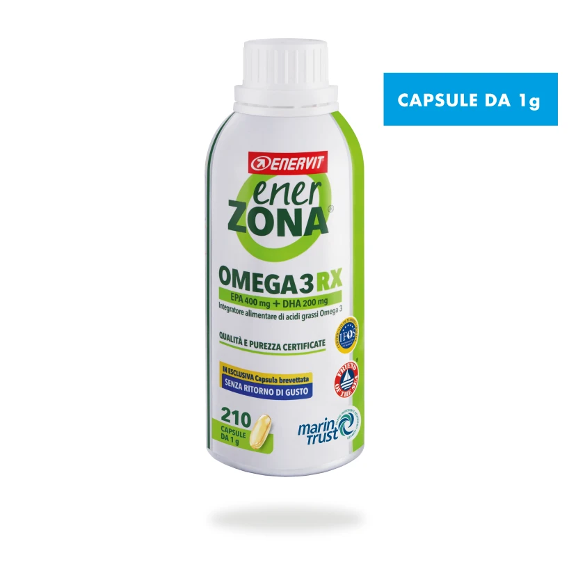 Enervit Ener Zona Omega 3 RX Enervit Ener Zona Omega 3 RX -Farmacia Estetica Porta Pia ENERVIT Ener Zona Omega 3RX 210 capsule