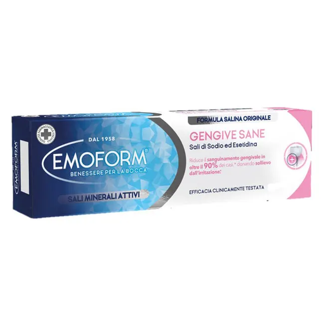 Emoform Gengive Sane Dentifricio – 100ml Emoform Gengive Sane Dentifricio – 100ml -Farmacia Estetica Porta Pia Emoform Gengive Sane Dentifricio 100ml