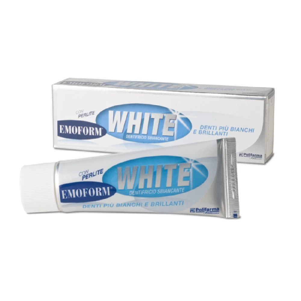 Emoform White Dentifricio Sbiancante – 40ml Emoform White Dentifricio Sbiancante – 40ml -Farmacia Estetica Porta Pia Emoform White Dentifricio Sbiancante 40ml