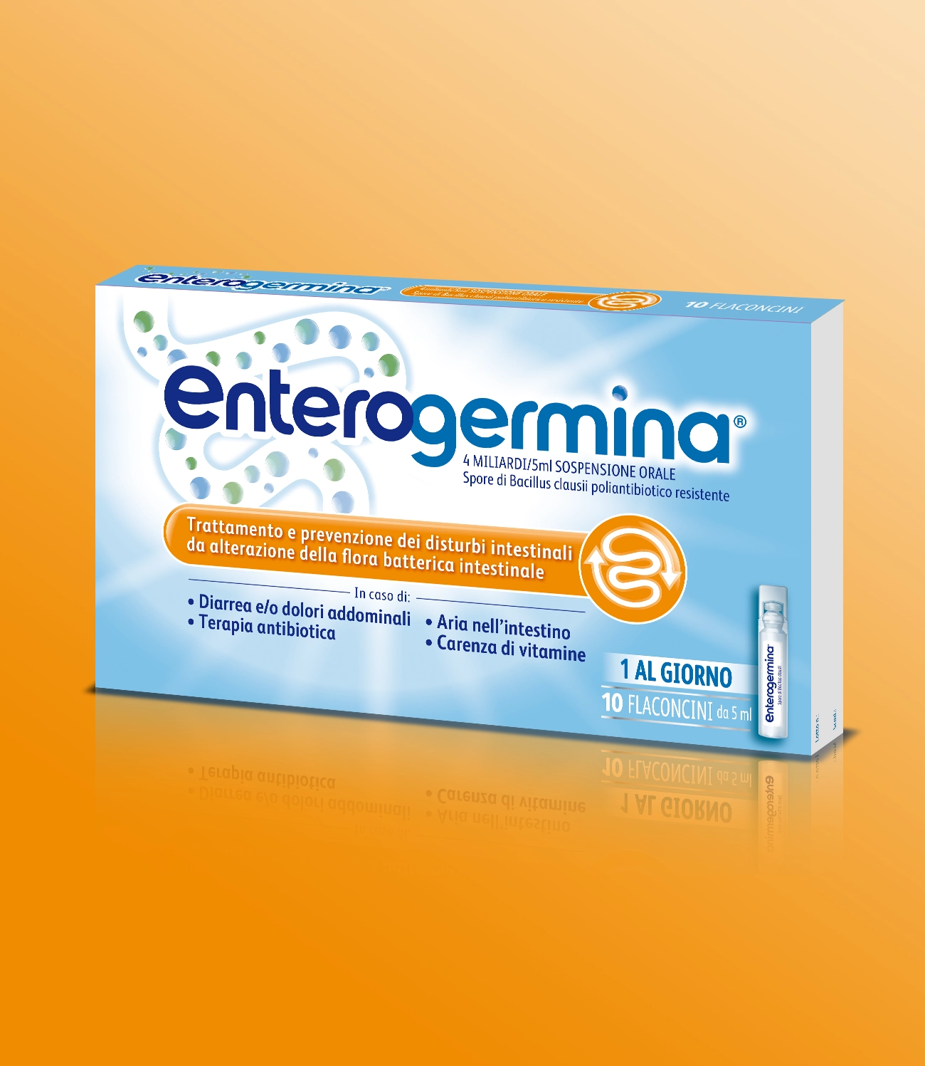Enterogermina 4 Miliardi – 10 Flaconcini da 5ml Enterogermina 4 Miliardi – 10 Flaconcini Da 5ml -Farmacia Estetica Porta Pia Enterogermina 4 Miliardi 10 Flaconcini da 5ml