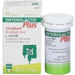 Enterolactis Plus 24 Miliardi Di Cellule Vive – 15 Capsule