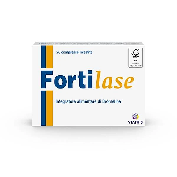 Fortilase – 20 compresse Fortilase – 20 Compresse -Farmacia Estetica Porta Pia FORTILASE 20 compresse