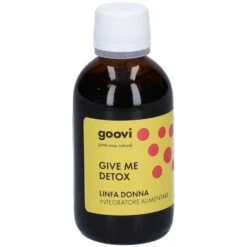 Goovi – Give Me Detox Linfa Donna – Integratore Succhi Di Açai E Sambuco Per Ritenzione Idrica 50ml