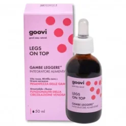 Goovi Legs On Top Gambe Leggere Integratore Per Microcircolo – 50ml