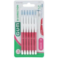 GUM® Gum Bi-Direction ISO 3 1,2mm Rosa – 6 Pezzi