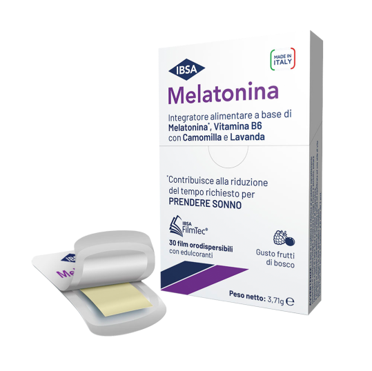 IBSA Melatonina Integratore – 30 film orodispensabili IBSA Melatonina Integratore – 30 Film Orodispensabili -Farmacia Estetica Porta Pia IBSA Melatonina Integratore 30 film orodispensabili