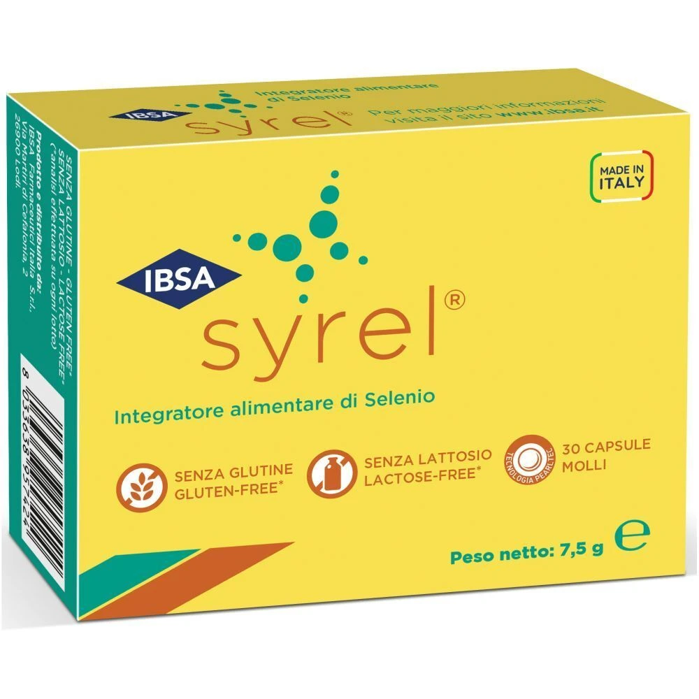 IBSA Syrel – 30 capsule molli IBSA Syrel – 30 Capsule Molli -Farmacia Estetica Porta Pia IBSA Syrel 30 capsule molli