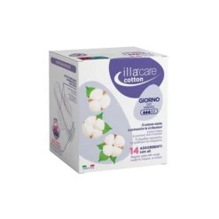 Illa Care Cotton Assorbenti Con Ali Giorno – 14 Pezzi