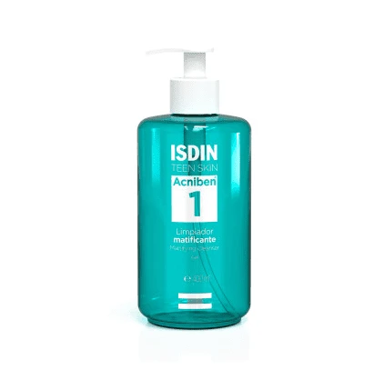 Isdin Acniben Gel Detergente Matificante – 400ml Isdin Acniben Gel Detergente Matificante – 400ml -Farmacia Estetica Porta Pia Isdin Acniben Mattifying Cleanser Gel Detergente Mattificante 400ml