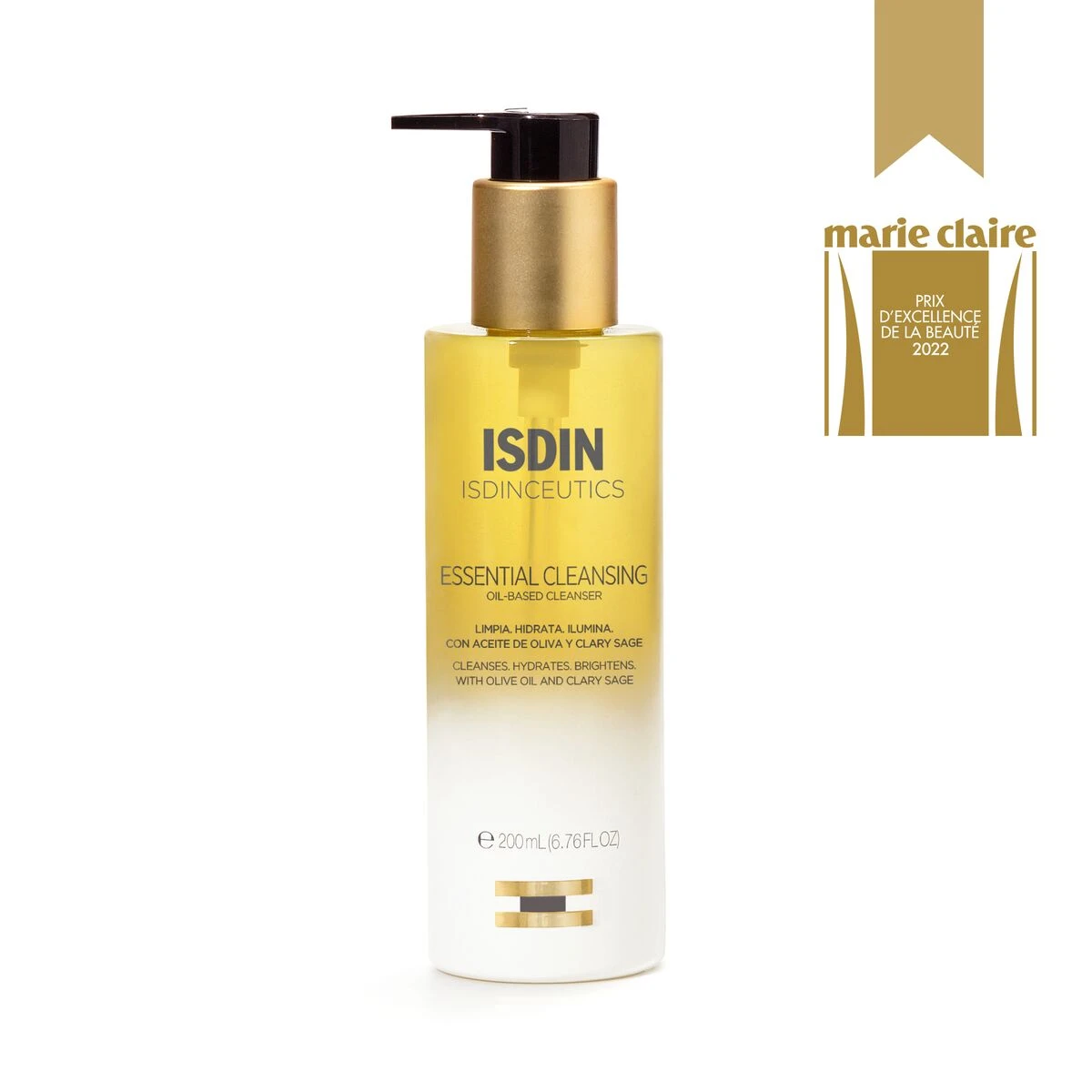 Isdin Isdinceutics Essential Clean Olio Detergente Viso – 200ml Isdin Isdinceutics Essential Clean Olio Detergente Viso – 200ml -Farmacia Estetica Porta Pia Isdin Essenyial Cleansing Olio Struccante Viso 200ml