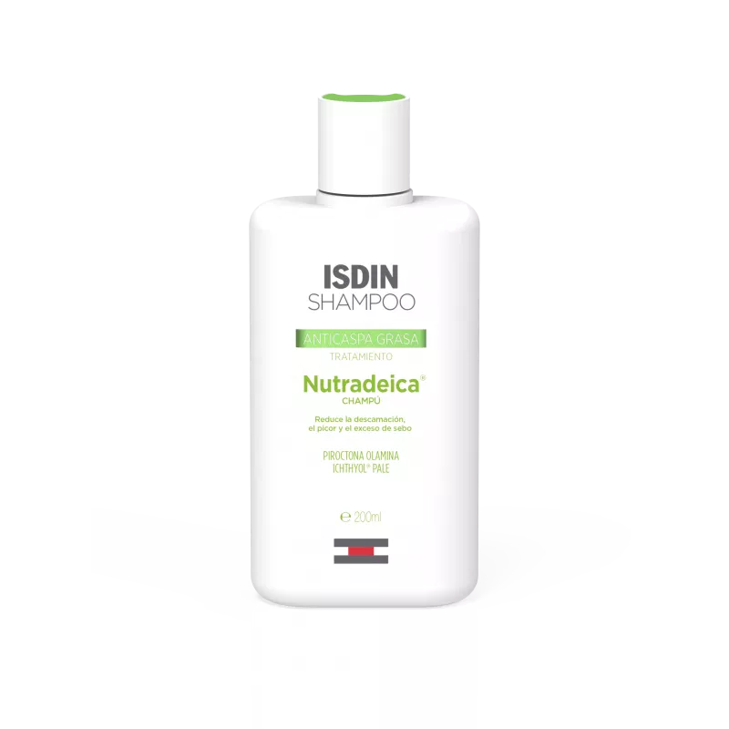 Isdin – Nutradeica – Shampoo Antiforfora Grassa – 200ml Isdin – Nutradeica – Shampoo Antiforfora Grassa – 200ml -Farmacia Estetica Porta Pia Isdin Nutradeica Shampoo Dermatologico Antiforfora Cute Grassa 200ml