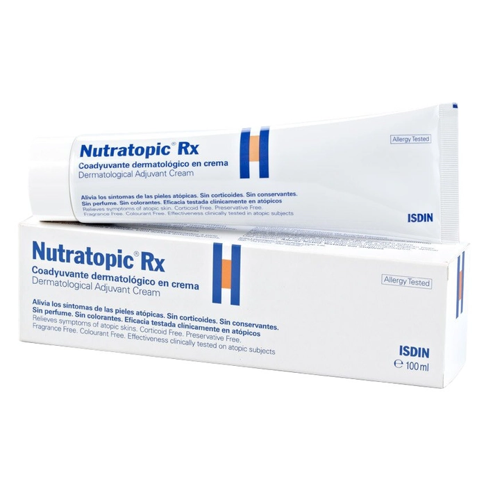 Isdin Nutratopic Rx Adiuvante Dermatologico in Crema – 100ml Isdin Nutratopic Rx Adiuvante Dermatologico In Crema – 100ml -Farmacia Estetica Porta Pia Isdin Nutratopic Rx Adiuvante Dermatologico in Crema 100ml
