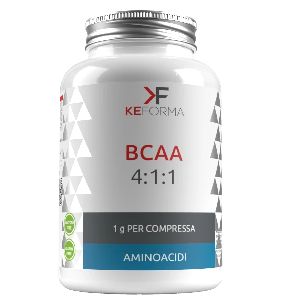 Keforma BCAA 4:1:1 – 100 compresse AQUA VIVA SRL Keforma BCAA 4:1:1 – 100 Compresse -Farmacia Estetica Porta Pia Keforma BCAA 4 1 1 100 compresse