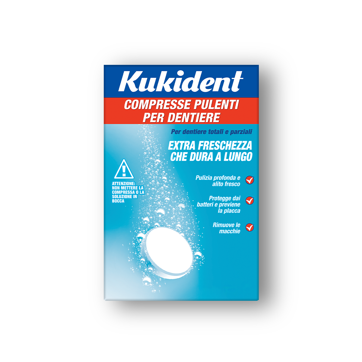 Kukident Compresse Pulenti per Dentiere – 54 compresse Kukident Compresse Pulenti Per Dentiere – 54 Compresse -Farmacia Estetica Porta Pia Kukident Compresse Pulenti per Dentiere 54 compresse