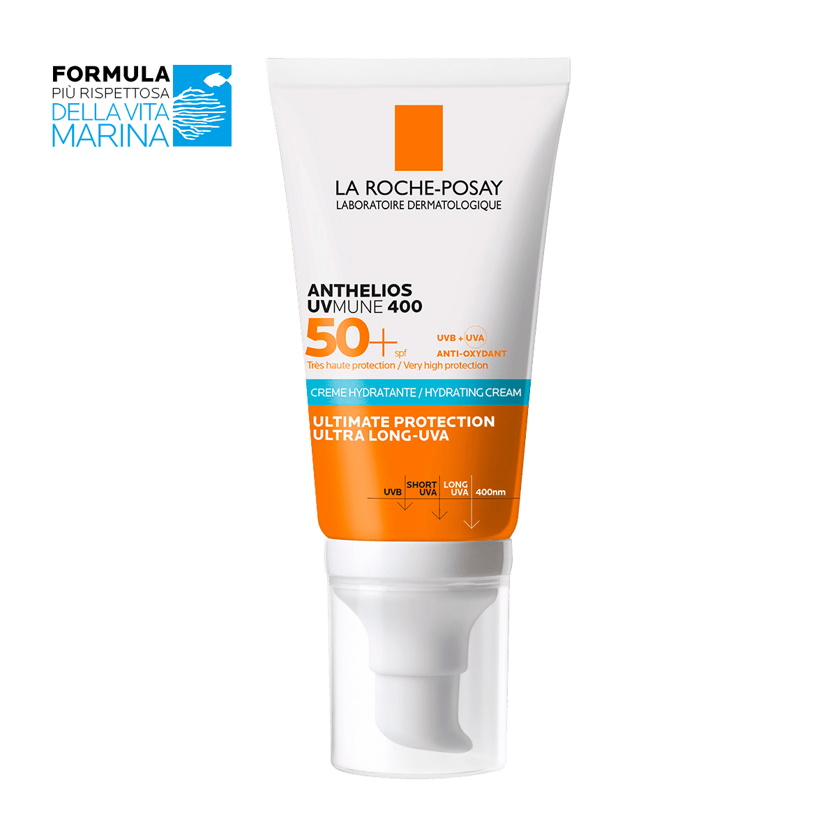 La Roche Posay – Anthelios – Crema Idratante SPF50+ UVmune 400 viso – 50ml PROMOZIONE 1+1 LA ROCHE-POSAY La Roche Posay – Anthelios – Crema Idratante SPF50+ UVmune 400 Viso – 50ml PROMOZIONE 1+1 -Farmacia Estetica Porta Pia LA ROCHE POSAY ANTHELIOS crema idratante SPF50 viso 50ml
